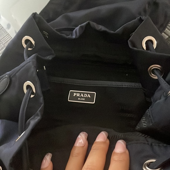 Prada Re-Nylon medium backpack with pouch - Picture 6 of 6